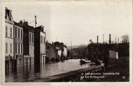 CPA Bas-Meudon Rue De Vaugirard Inondations (1391201) - Meudon