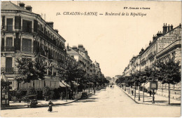 CPA Chalon-sur-Saone Boulevard De La République (1390578) - Chalon Sur Saone