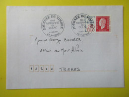 Marcophilie - Enveloppe - France - Cachet Commémoratif - Marianne De Dulac - Journée Du Timbre - 1994 - 33 Floirac - Gedenkstempel