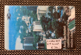 CONGO Kinshasa FIRST Urmet  Card___rare Technotel 4.500___excellent Condition - Congo