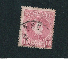 N° 214 Roi Alphonse XIII Timbre  Espagne Oblitéré 1901 Espana - Used Stamps