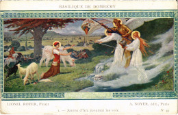 CPA Basilique De Domrémy Jeanne D'Arc Ecoutant Les Voix (1391126) - Domremy La Pucelle