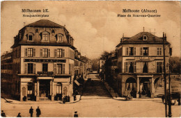 CPA Mulhouse Mülhausen Place Du Nouveau-Quartier (1390483) - Mulhouse