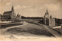 CPA Bon-Secours Église Et Monument De JEanne D'Arc (1390827) - Bonsecours