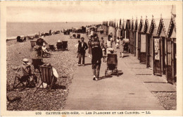 CPA Cayeux-sur-Mer Les Planches Et Les Cabines (1390996) - Cayeux Sur Mer