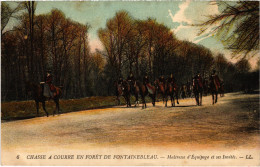 CPA Foret De Fontainebleau Chasse A Courre Equipage Hunting (1390932) - Fontainebleau