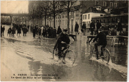 CPA Paris Quai De Billy Inondations (1390813) - De Overstroming Van 1910