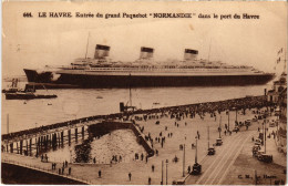 CPA Le Havre Paquebot NORMANDIE Ships (1390864) - Zonder Classificatie