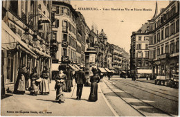 CPA Strasbourg Vieux Marché Au Vin Et Haute Montée (1390401) - Straatsburg