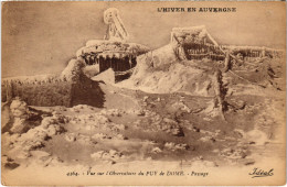 CPA Auvergne Le Puy-de-Dome Observatoire En Hiver Winter (1390113) - Other & Unclassified