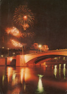 - 69 - LYON. - Feux D'artifice Sur La Colline De Fourvière: Au 1er Plan: Pont Bonaparte Sur La Saône. - Scan Verso - - Autres & Non Classés