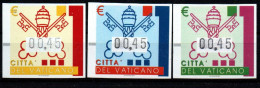 2004 - Vaticano 15/17 Stemma Vaticano - Automatici Frama  ++++++++++ - Unused Stamps