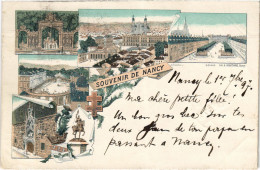 CPA Souvenir De Nancy LITHO (1279829) - Nancy