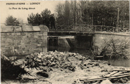 CPA Lorroy Pont Du Loing Inondations (1390913) - Otros & Sin Clasificación