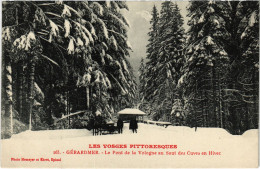 CPA Vosges Gérardmer Pont De A Vologne En Hiver Winter (1391128) - Gerardmer