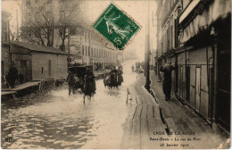 CPA St-Denis Rue Du Port Inondations (1391234) - Saint Denis