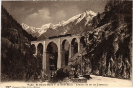 CPA Chemin De Fer De Chamonix Mont-Blanc Viaduc De Ste-Marie Railway (1390744) - Chamonix-Mont-Blanc