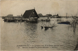 CPA Alfortville Maisons Inondations (1391284) - Alfortville