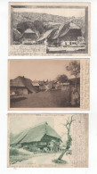 1899 - 1904 Hochschwarzwald Drei Alte Postkarten Mit Ansichten Verschiedener Schwarzwaldhöfe - Altri & Non Classificati