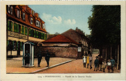 CPA Wissembourg Caserne Hoche Entrée (1390393) - Wissembourg