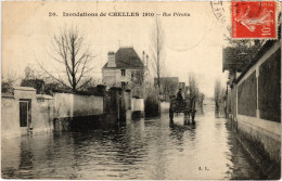 CPA Chelles Rue Pérotin Inondations (1390915) - Chelles