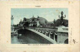 CPA Paris 8e Pont Alexandre III (1390799) - Ponts