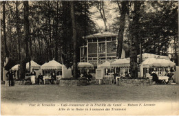 CPA Parc De Versailles Café-restaurant De La Flottille Du Canal (1390953) - Versailles