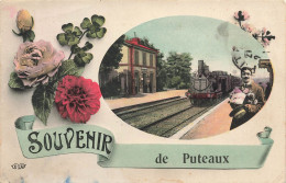 Puteaux * Souvenir De La Commune * Train Gare Ligne Chemin De Fer - Puteaux