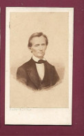 120524B - PHOTO CDV - PRESIDENT DES ETATS UNIS ABRAHAM LINCOLN PAR DISDERI - Old (before 1900)