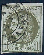 Lot C2408 - N°39A Oblitéré Qualité TB - 1870 Ausgabe Bordeaux