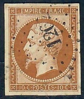 Lot C2375 - N°13B Oblitéré Qualité TTB - 1853-1860 Napoleon III