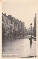 Puteaux * Carte Photo * Inondations 1910 * La Rue De Paris * Crue Catastrophe - Puteaux