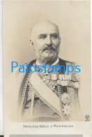 228915 ROYALTY KING NIKOLAUS OF MONTENEGRO POSTAL POSTCARD - Familias Reales