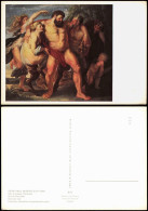 Ansichtskarte  Künstlerkarte PETER PAUL RUBENS Der Trunkene Herkules 1975 - Malerei & Gemälde