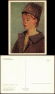 Schulpostkarte Sozialistischer Realismus   STILIJANOW Angelika Zirkel 1965 - Malerei & Gemälde