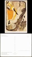 Schulpostkarte Malerei Impressionismus HENRI DE TOULOUSE-LAUTREC 1970 - Paintings