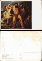 Ansichtskarte  Künstlerkarte PETER PAUL RUBENS Der Trunkene Herkules 1975 - Paintings