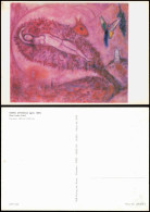 Künstlerkarte Gemälde MARC CHAGALL (geb. 1887) Das Hohe Lied 1975 - Peintures & Tableaux