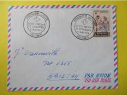 Marcophilie - Enveloppe - République De Côte D'Ivoire - Société Nationale De Croix-Rouge - 1° Jour 1964 - Air Mail - Ivory Coast (1960-...)