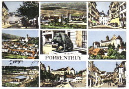 SUISSE - PORRENTRUY En 9 Vues - Editions Perrochet - N° B. 624 - Porrentruy