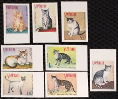 Vietnam Viet Nam MNH Imperf Stamps 1979 : Cats / Cat (Ms356) - Vietnam