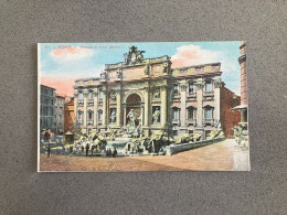 Roma - Fontana Di Trevi (Bernini) Postale Postcard - Otros Monumentos Y Edificios