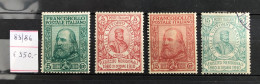 Italie Timbres  N°83/86 Neuf* N° 86 Oblitéré - Afgestempeld