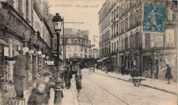Puteaux * La Rue Jean Jaurès * Tram Tramway * Commerces Magasins - Puteaux