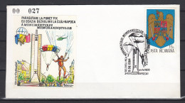 PARACHUTISME - Enveloppe 1994 - Cachet Illustre - Parachutespringen