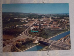 La Peyrade Vue Du Ciel – Au Premier Plan Le Canal Du Rhône à Sète - 1980 - Frontignan