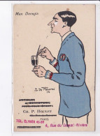 PUBLICITE : Max Decugis Illustrée Par De Fleurac (bonneterie Houte à Paris) - état - Publicité