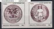 POLAND SOLIDARNOSC SOLIDARITY 1989 3RD STAGE OF REFORM IN POLAND SETENANT PAIR (SOLID 0032/0551) POCZTA NIEZALEZNA NUDE - Fantasy Labels