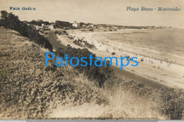 228922 URUGUAY MONTEVIDEO BEACH PLAYA BUCEO POSTAL POSTCARD - Uruguay