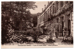 Lycée De Jeunes Filles. Entrée Principale - Tournon